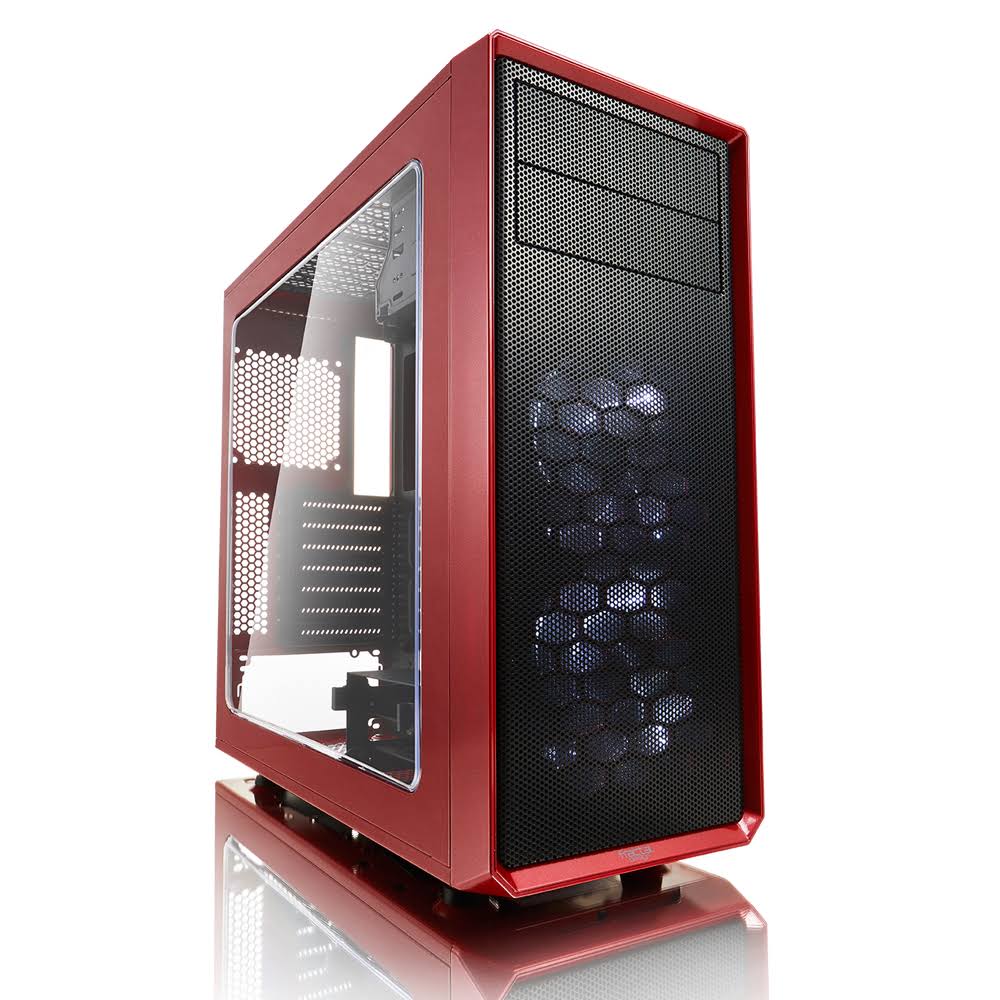Red Mid-Tower Case V62164