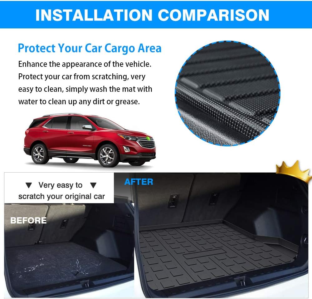 Custom Fit Trunk Mat Liner Pack of 2 H653