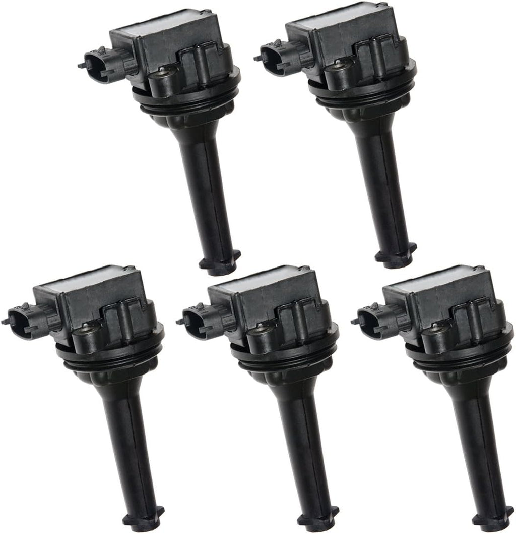 Set of 5 Ignition Coils for Volvo L5 2.3L 2.4L 2.5L N52791