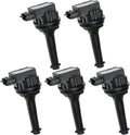 Set of 5 Ignition Coils for Volvo L5 2.3L 2.4L 2.5L N52791