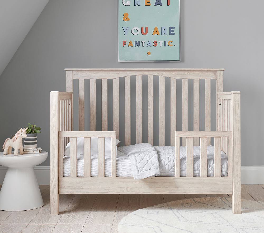 4-in-1 Toddler Bed Conversion Kit, Simply White N744
