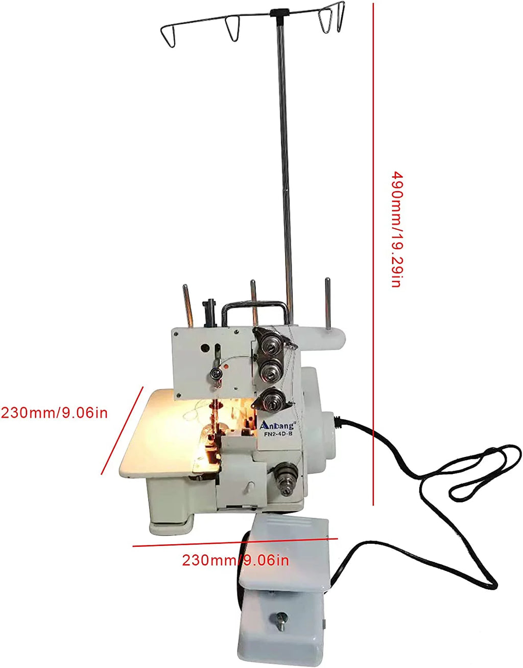 Four-Thread Overlock Serger Sewing Machine I466
