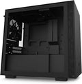 Black Mini-ITX PC Gaming Case with Tempered Glass Side Panel O897