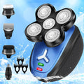 5 in 1 Cordless Waterproof Electric Rotary Head Shaver D766