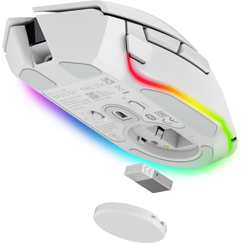Black Wireless Gaming Mouse with HyperScroll Tilt Wheel J9630