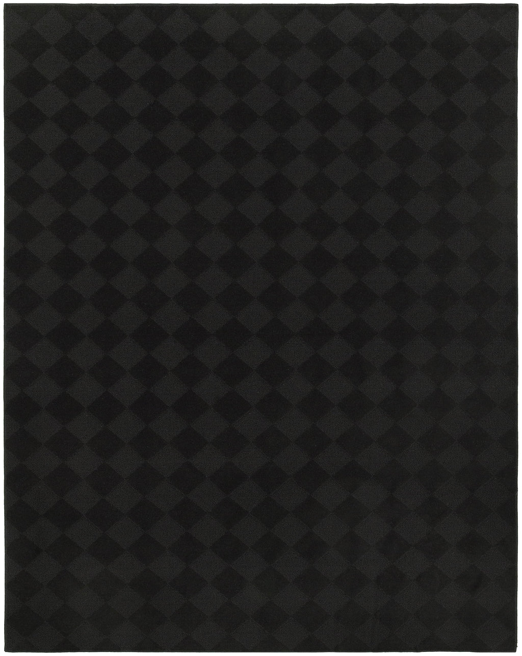 Black 7 ft. 6 in. x 9 ft. 6 in. Large Area Rug U308180