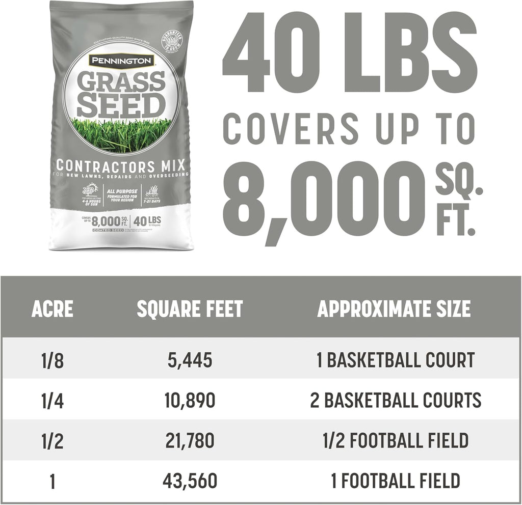 40 lb Northern Grass Seed Mix G44343