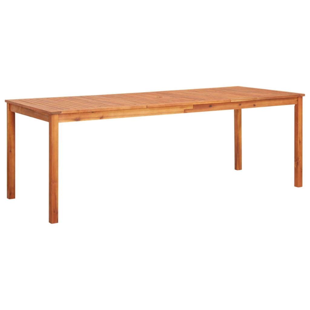 Solid Acacia Wood Garden Table F47946