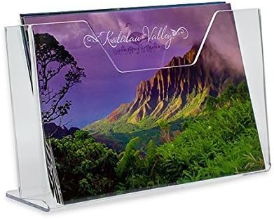 Postcard Holder Stand Rack Display Horizontal 6 Pack P432674