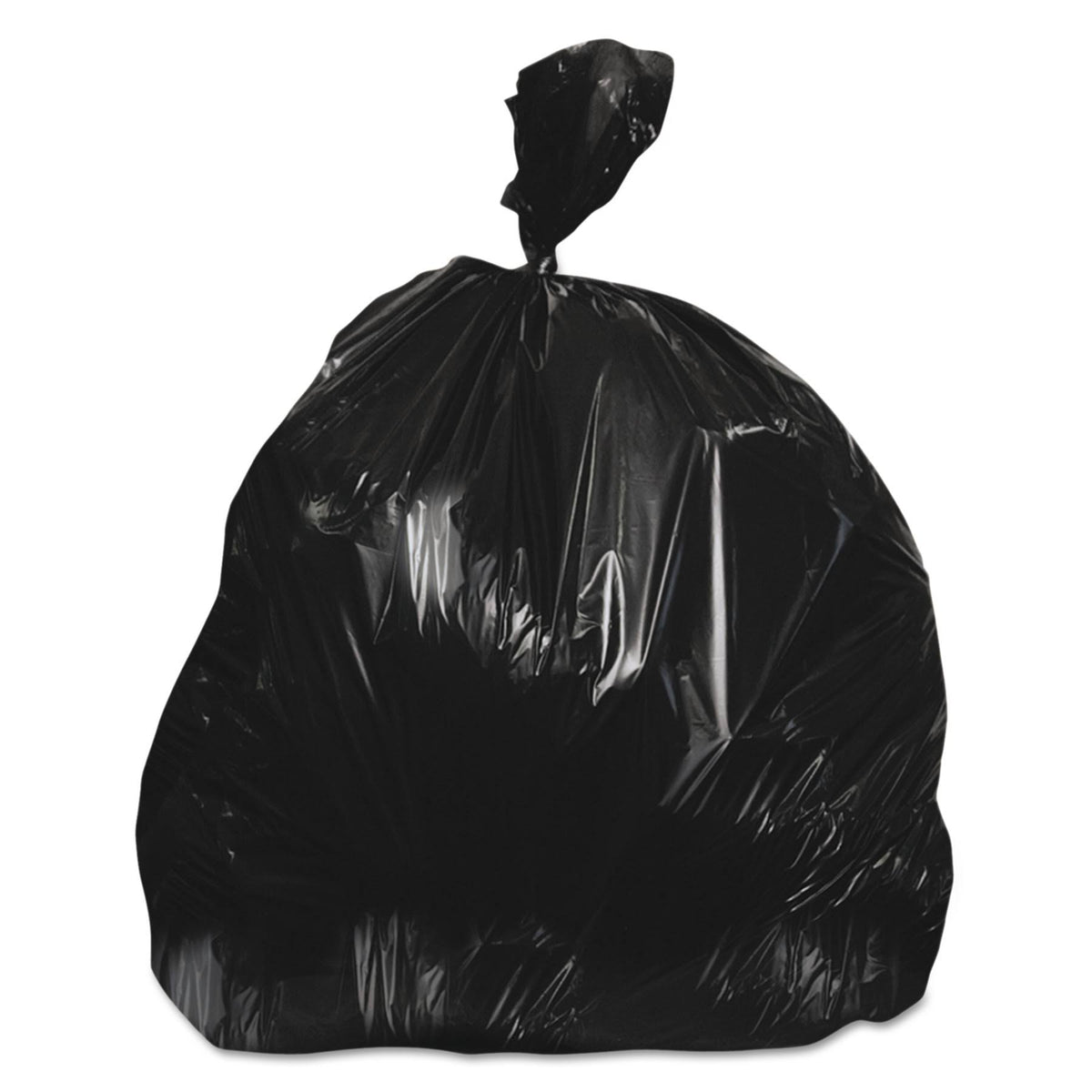 Black 2 Mil Can Liners 150/Carton D8145