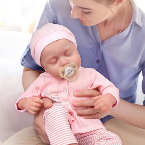 18 Inch Soft Body Realistic Newborn Baby Dolls with Clothes and Toy Accessories M2416