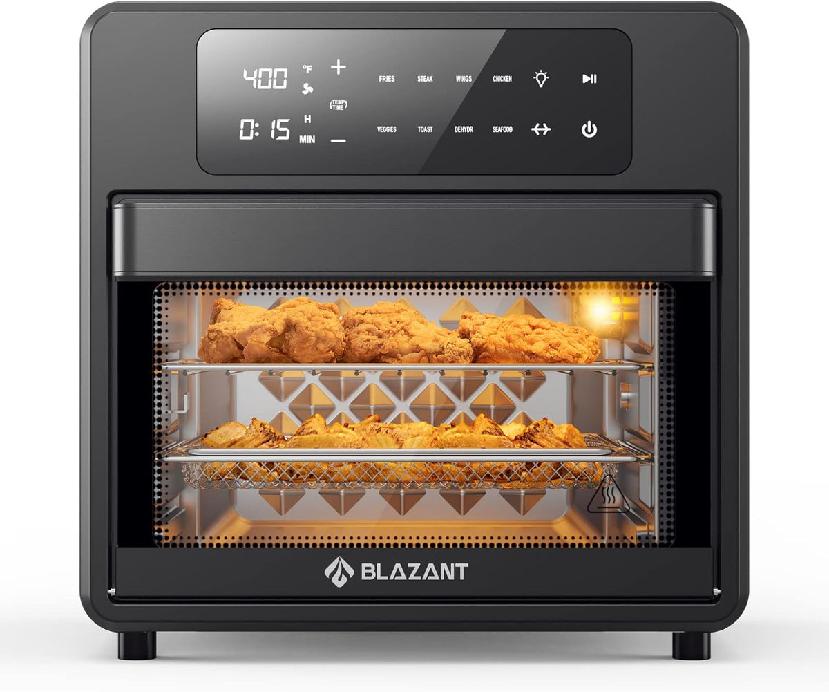 16QT Air Fryer Oven Combo with Rotisserie and Dehydrator U7404