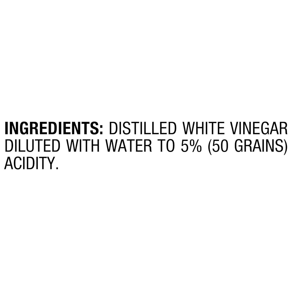 Distilled White Vinegar, 5% Acidity, 16 Fl Ounce S4346