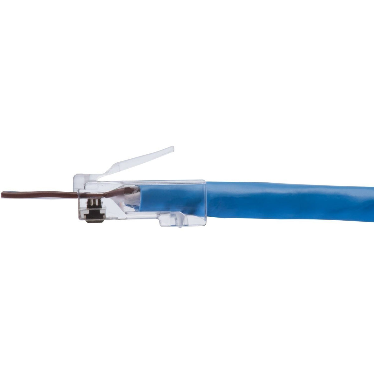 CAT-6 Feed-Thru RJ45 Mod Plugs 100 count E888505