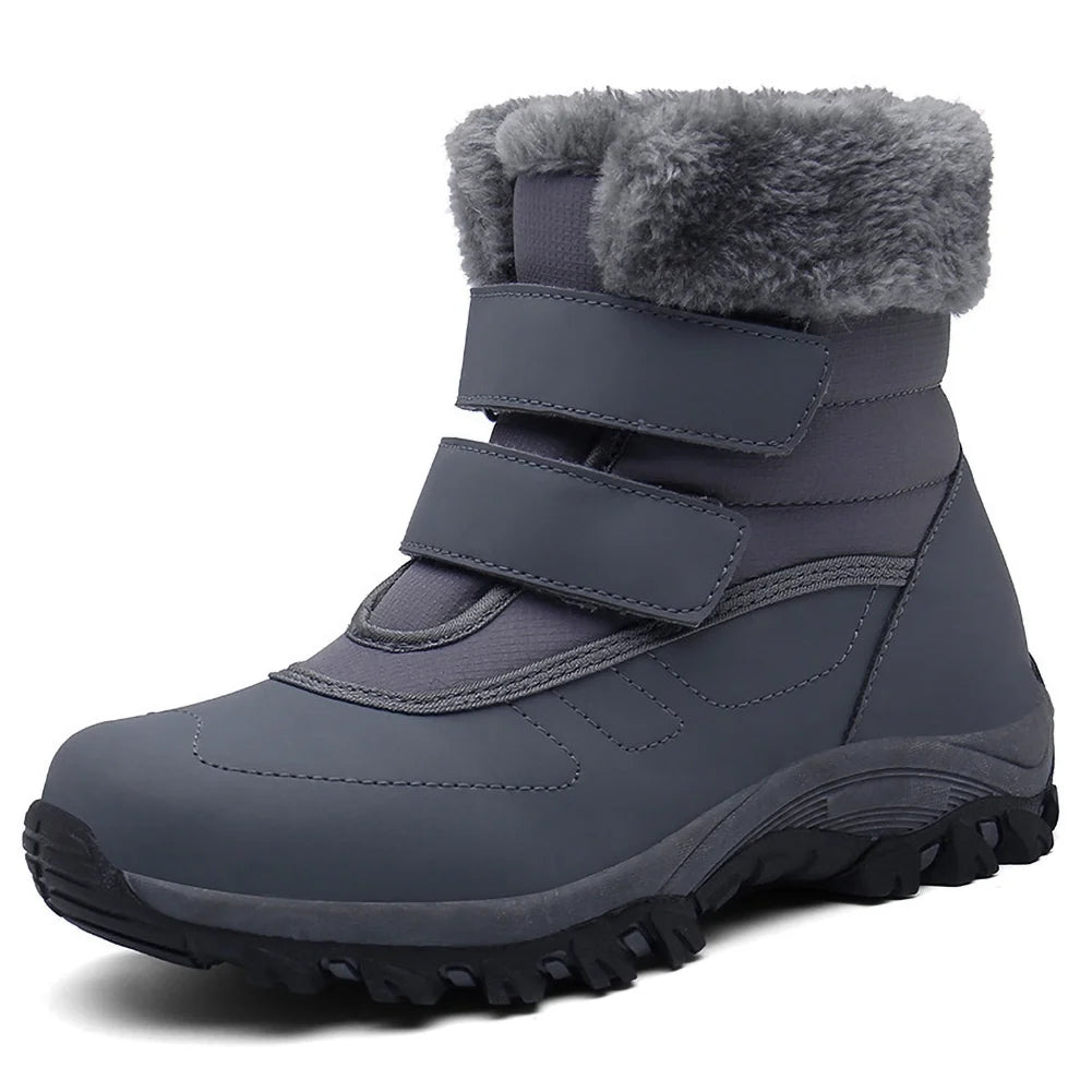 Women's Winter Snow Boots Faux Fur Lined Waterproof Outdoor Booties Q8032