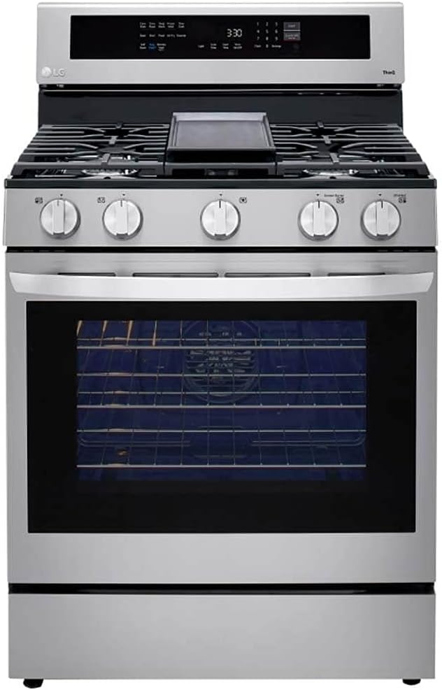 5.8 Cu. Ft. Stainless Steel Gas Range Q4719