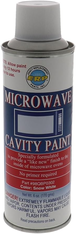 Snow White 6oz Microwave Cavity Spray Paint J738692