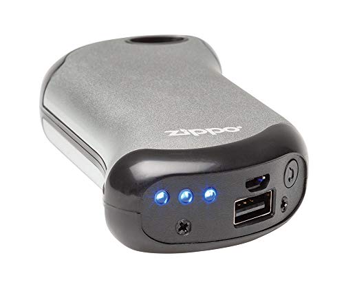 Silver Rechargeable Hand Warmer Y49156