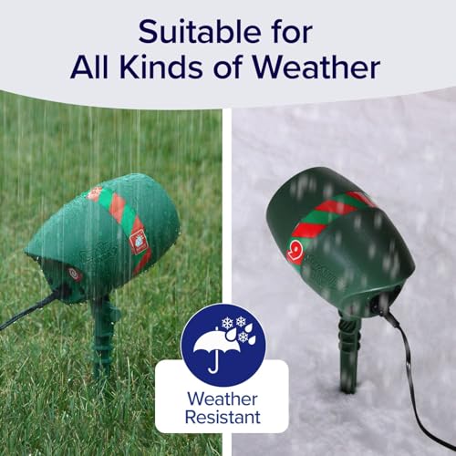 2 Pack Outdoor Christmas Laser Projector with Remote Q9920