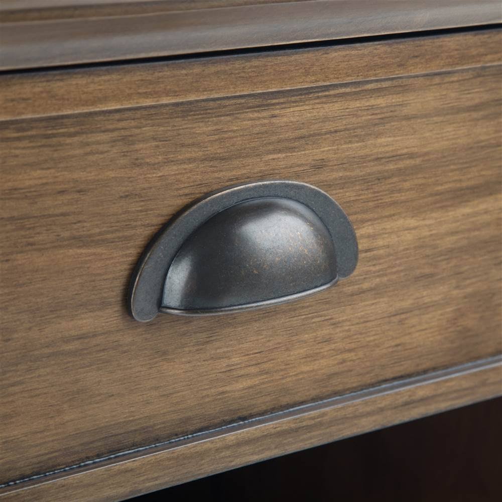 Brown Bedside Table Q2961