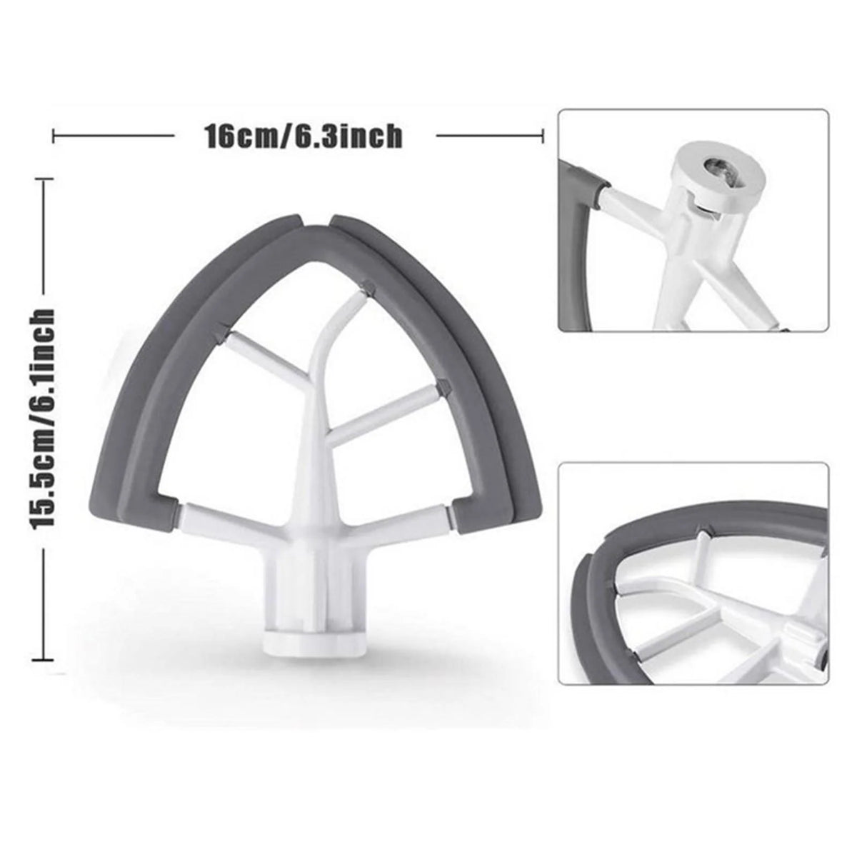 Tilt-Head Flat Beater Replacement for KitchenAid 4.5-5QT Mixers P548