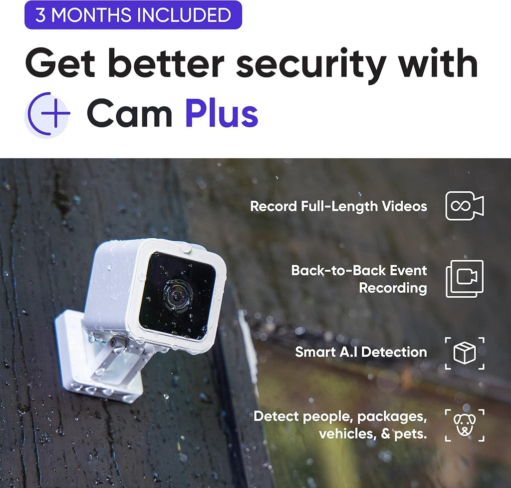 1080p HD Indoor/Outdoor Video Camera with Color Night Viewing and 2-Way Audio J3405
