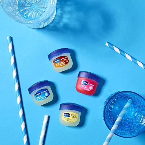 Mini Lip Balm, Petroleum Jelly, 0.25 Oz (Pack of 4) V472199
