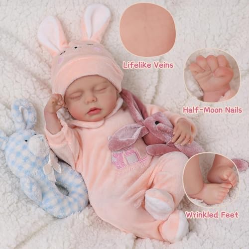 12 Inch Silicone Full Body Reborn Baby Dolls M33485