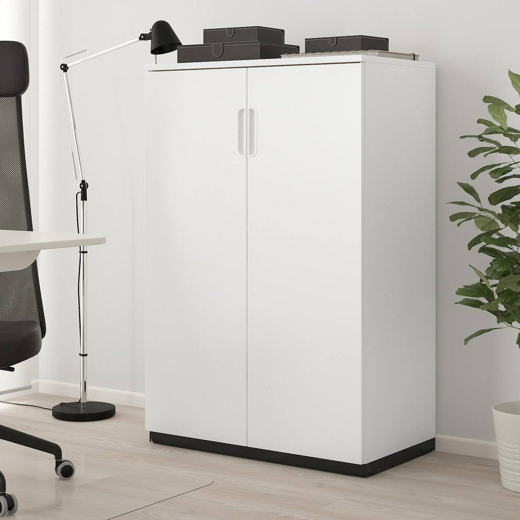 White Cabinet with Doors R800920