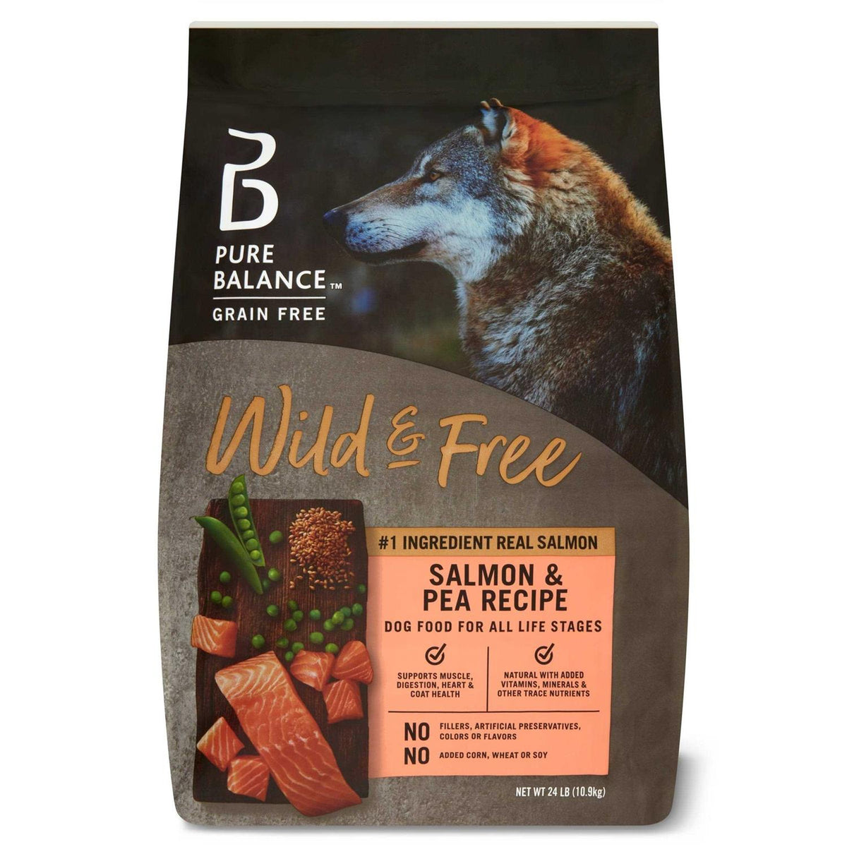 Salmon & Pea Recipe Dry Dog Food Q902