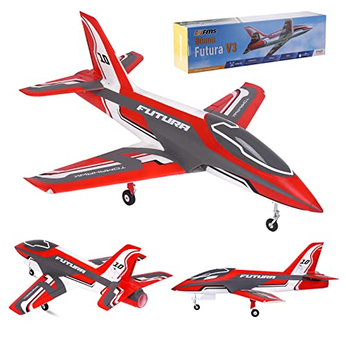 EDF Jet Remote Control Airplane 80mm Ducted Fan 12-Blade 6 Channel PNP L32242