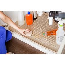 Under Sink Kitchen Cabinet Mat 37 x 22 inch Beige Z2062