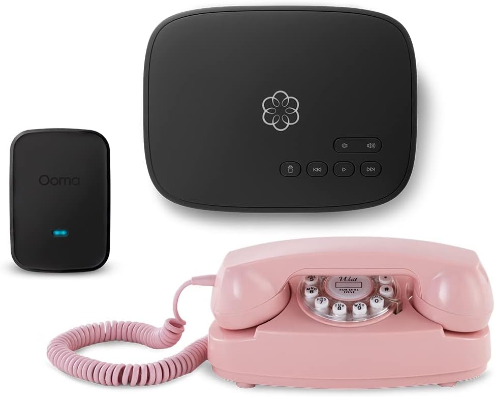 Retro Princess Phone Bundle with Rotary Inspired Handset R18296