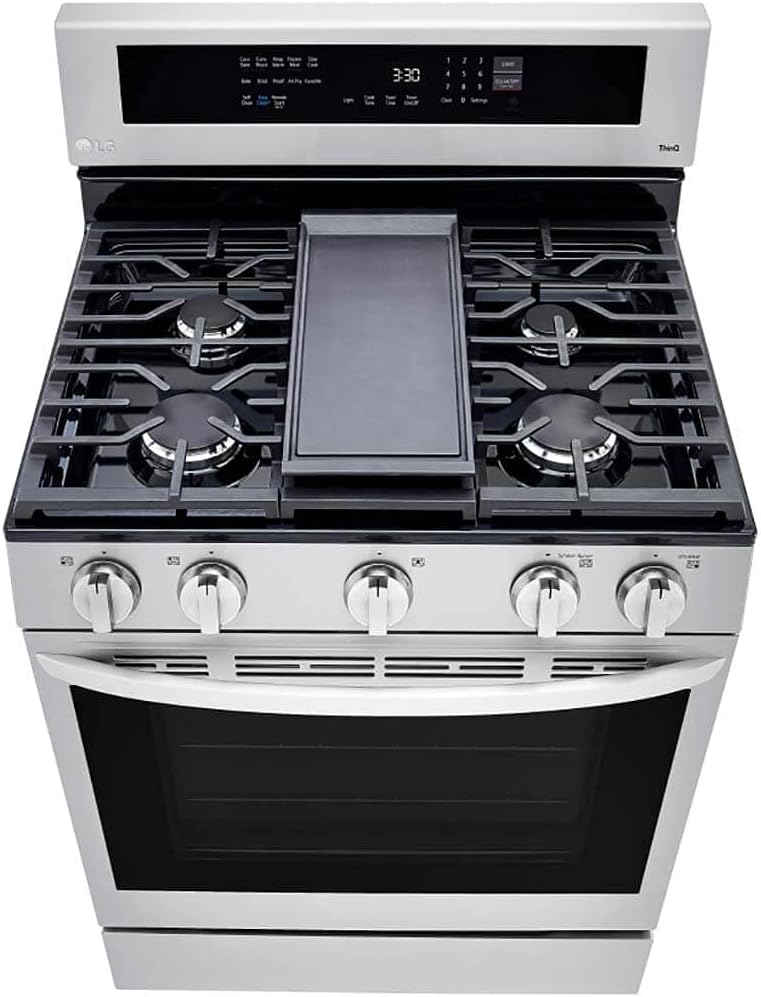 5.8 Cu. Ft. Stainless Steel Gas Range Q4719