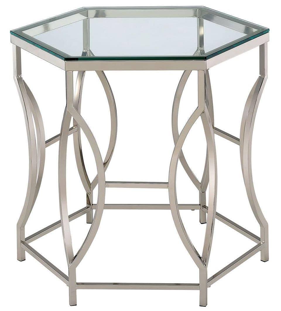 Chrome End Table Z3463