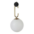 1-Light Plug-In Armed Sconce N108013