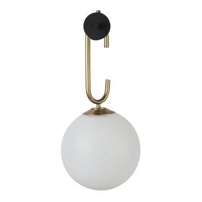 1-Light Plug-In Armed Sconce N108013