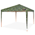 10x10ft Adjustable Pop Up Canopy Tent with Carrying Bag U94759