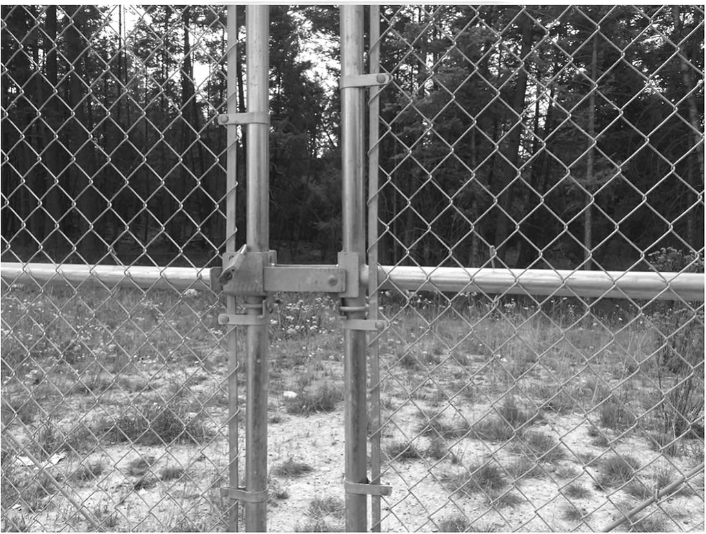 Chain Link Double Gate Latch for 1-5/8" Thru 2" Gate Frames Pack of 2 Z95305