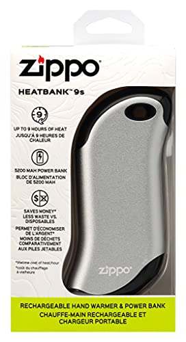 Silver Rechargeable Hand Warmer Y49156