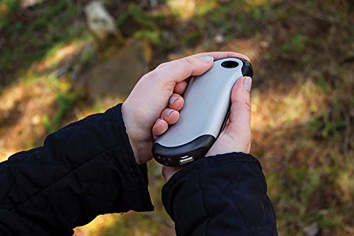 Silver Rechargeable Hand Warmer Y49156