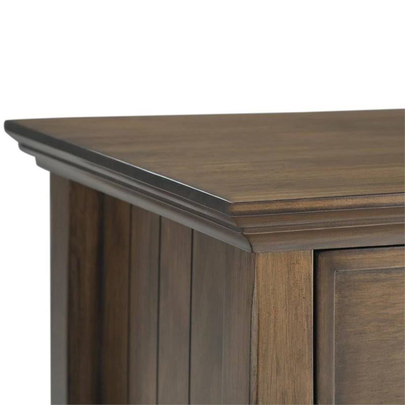 Brown Bedside Table Q2961