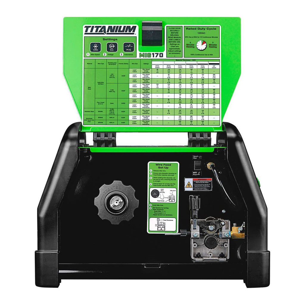 TITANIUM MIG 170 Welder with 120/240V Input V1662