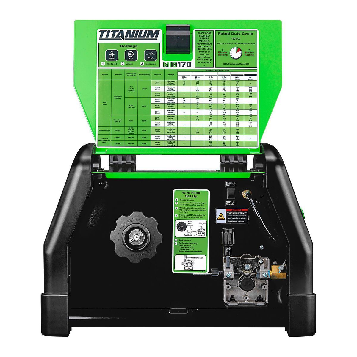TITANIUM MIG 170 Welder with 120/240V Input V1662
