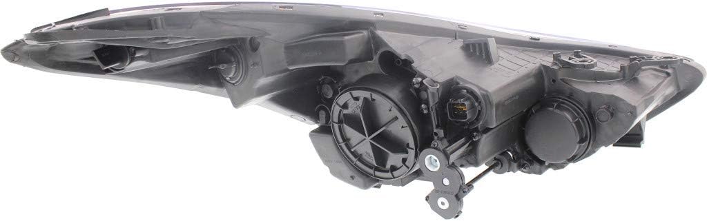 Headlight Assembly Passenger Side Halogen Sedan X7658