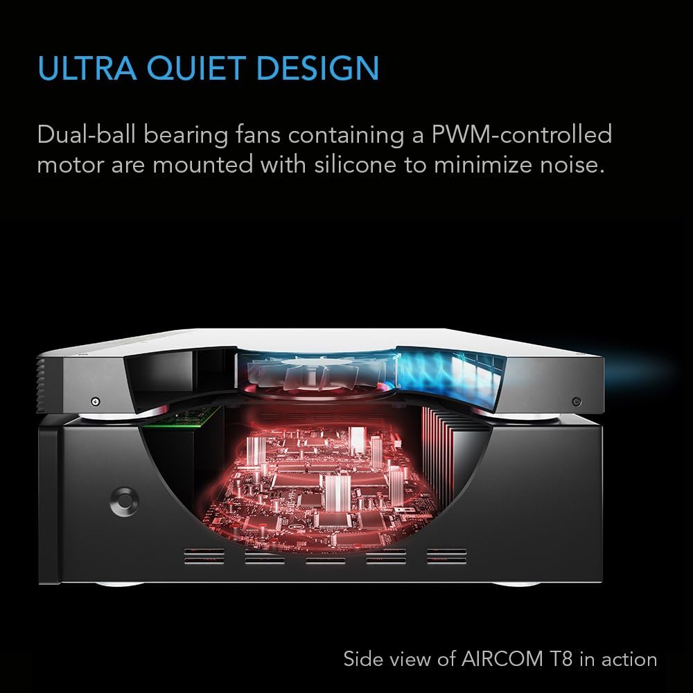 Quiet Cooling Blower Fan System 17 Rear-Exhaust W329