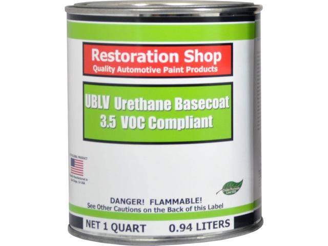 1 Quart Low VOC Urethane Basecoat Auto Body Paint, Green M82247