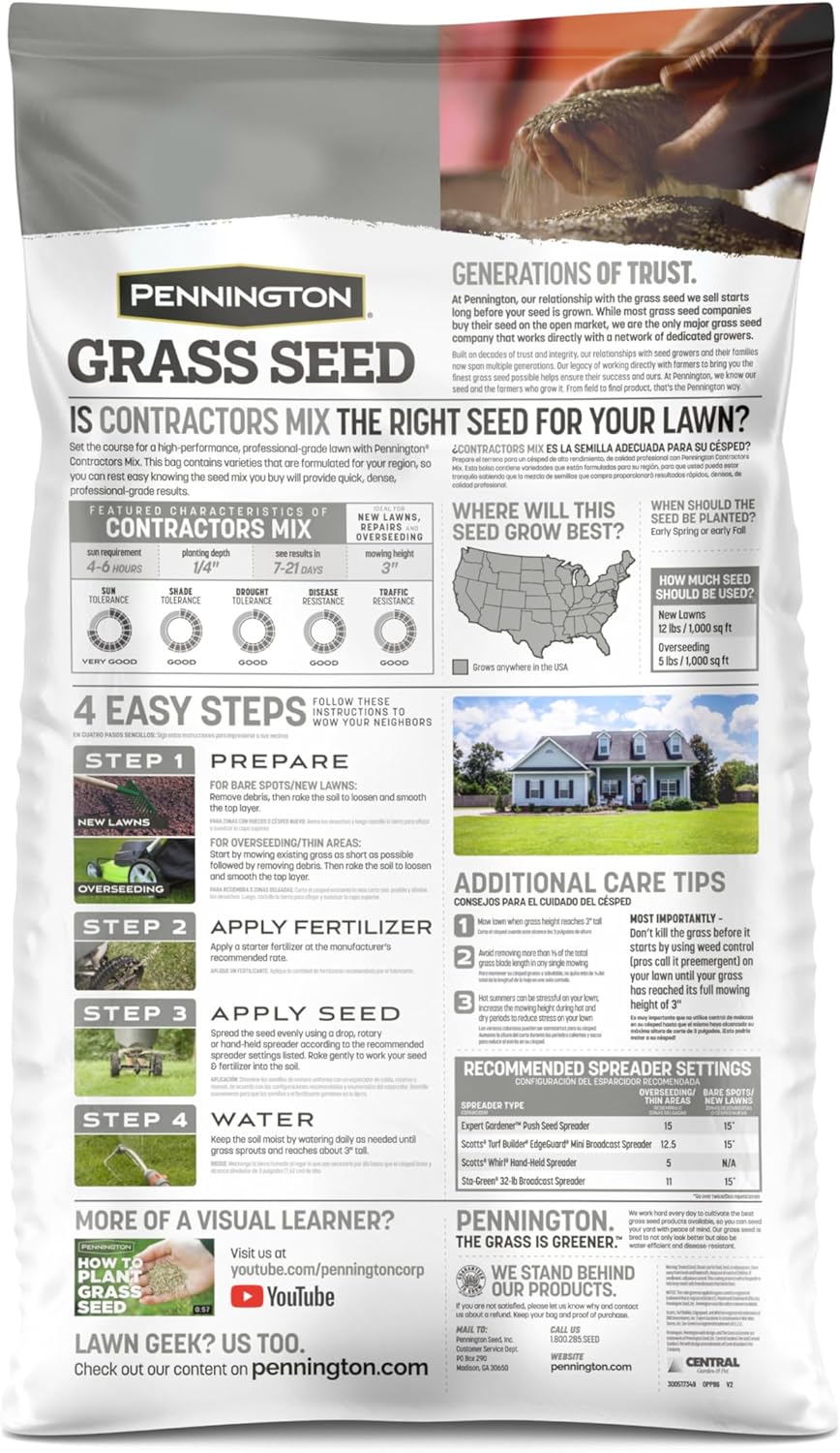 40 lb Northern Grass Seed Mix G44343