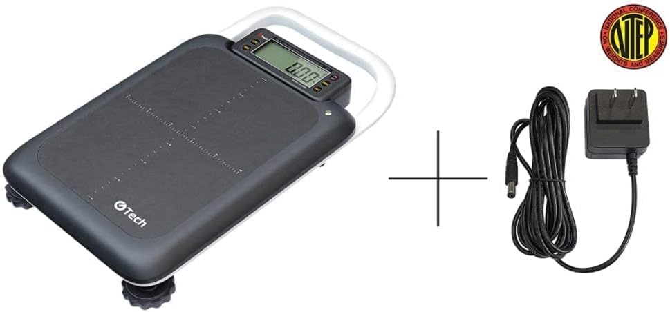 Portable Bench Scale, 300lbs Capacity, Dual Range, Lb/Kg Switchable U8155