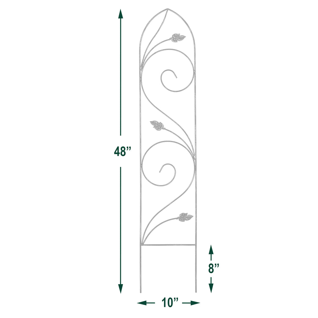 Metal Arched Trellis M60762